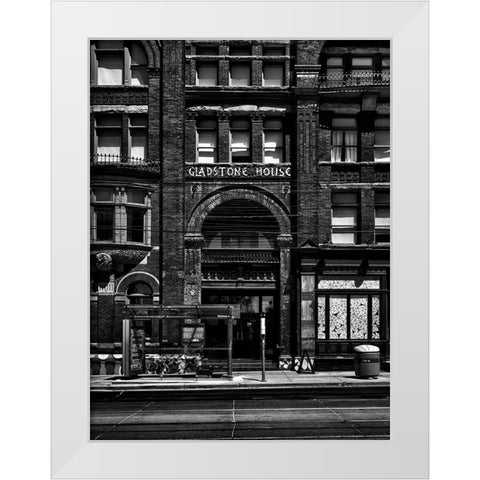 Gladstone Hotel Toronto No 1 White Modern Wood Framed Art Print by Carson, Brian
