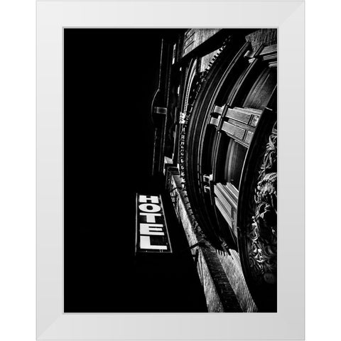 Gladstone Hotel Toronto No 2 White Modern Wood Framed Art Print by Carson, Brian