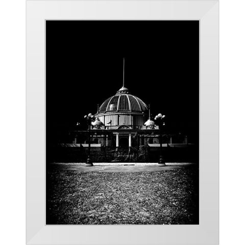 Horticultural Building Exhibition Place Toronto White Modern Wood Framed Art Print by Carson, Brian