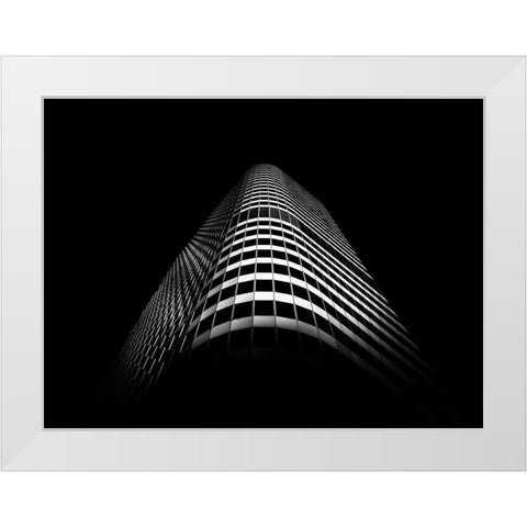 Dundas Street Toronto No 2 White Modern Wood Framed Art Print by Carson, Brian