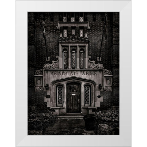 Foxbar Road Toronto Black and White White Modern Wood Framed Art Print by Carson, Brian