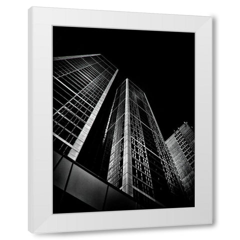 Charles Street Toronto No 1 White Modern Wood Framed Art Print by Carson, Brian