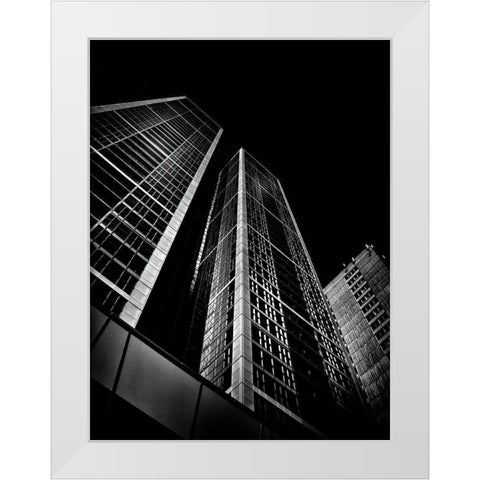 Charles Street Toronto No 1 White Modern Wood Framed Art Print by Carson, Brian