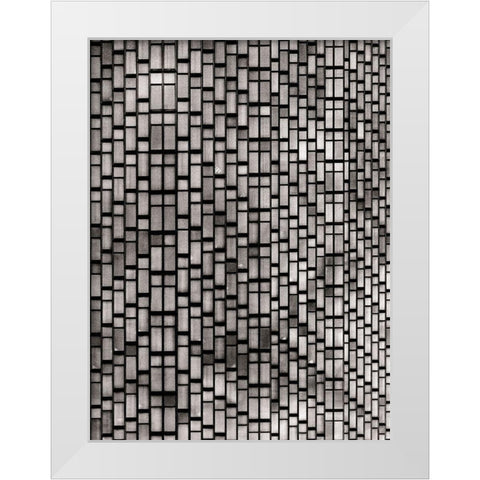 Bay Street South Tower Toronto No 2005 White Modern Wood Framed Art Print by Carson, Brian