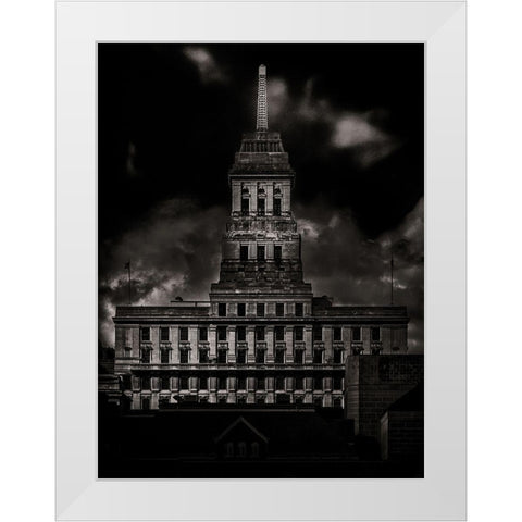 University Avenue Toronto No 3303 White Modern Wood Framed Art Print by Carson, Brian