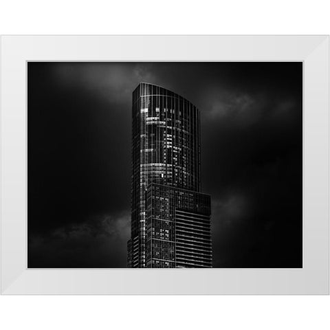 Yonge Street Toronto No 388 White Modern Wood Framed Art Print by Carson, Brian