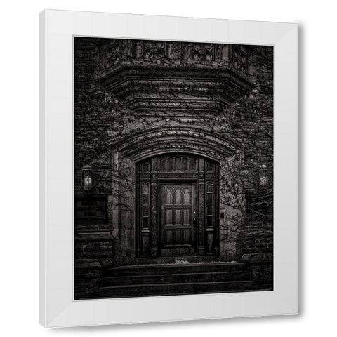 Yonge Street Toronto No 2833 White Modern Wood Framed Art Print by Carson, Brian