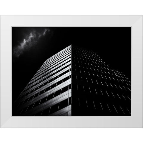 Yonge Street Toronto No 4711 White Modern Wood Framed Art Print by Carson, Brian