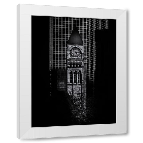 Old City Hall Toronto No 1 White Modern Wood Framed Art Print by Carson, Brian