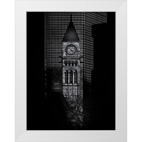 Old City Hall Toronto No 1 White Modern Wood Framed Art Print by Carson, Brian