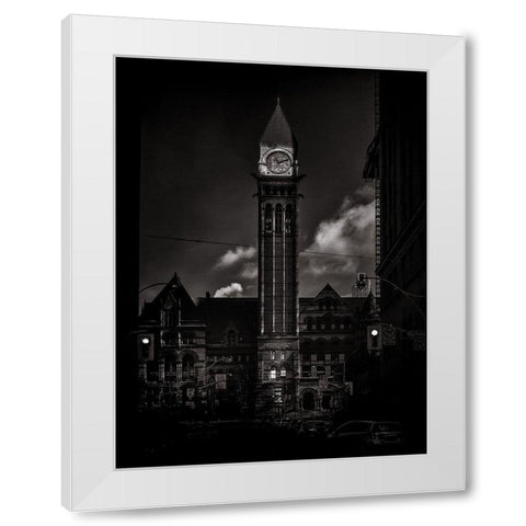 Old City Hall Toronto No 5 White Modern Wood Framed Art Print by Carson, Brian