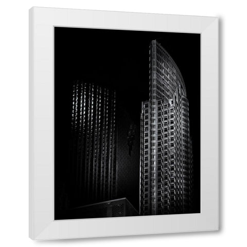 Old City Hall Toronto No 2 White Modern Wood Framed Art Print by Carson, Brian