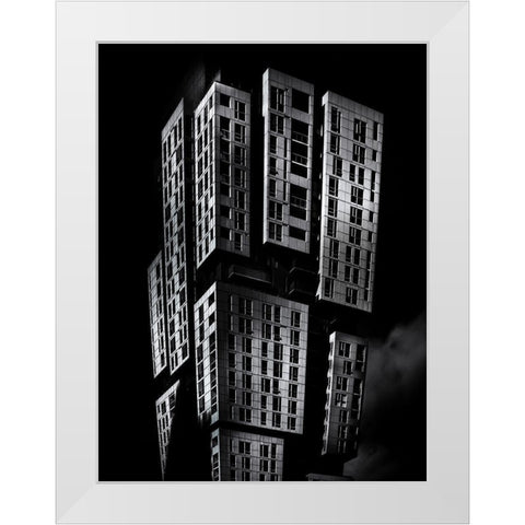 Picasso Toronto No 1 White Modern Wood Framed Art Print by Carson, Brian