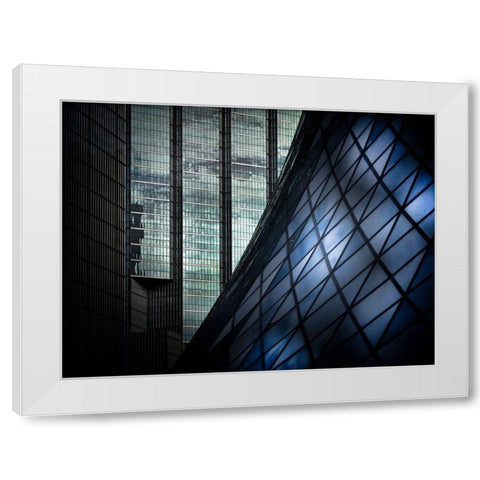 Roy Thomson Hall Toronto No 1 White Modern Wood Framed Art Print by Carson, Brian