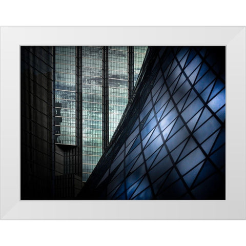 Roy Thomson Hall Toronto No 1 White Modern Wood Framed Art Print by Carson, Brian