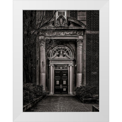 School Daze No 12 White Modern Wood Framed Art Print by Carson, Brian