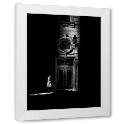 Slice of Sunshine No 12 White Modern Wood Framed Art Print by Carson, Brian