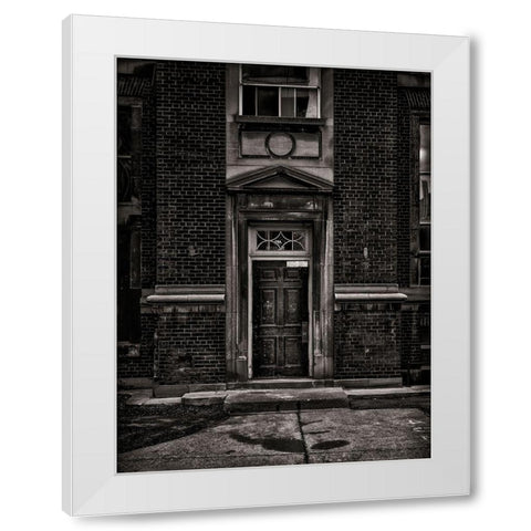 University of Toronto Fitzgerald Building No 1 White Modern Wood Framed Art Print by Carson, Brian