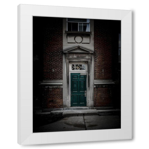 University of Toronto Fitzgerald Building No 1 Color White Modern Wood Framed Art Print by Carson, Brian