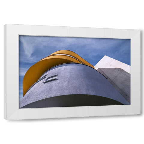 Wall house 06 White Modern Wood Framed Art Print by Luycx, Theo