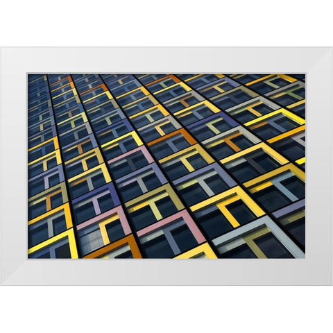 small sun protection White Modern Wood Framed Art Print by Endermann, Rolf