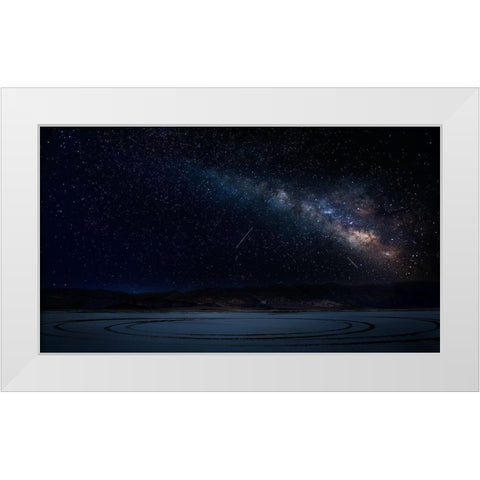 Out of this world White Modern Wood Framed Art Print by Chang, Phillip