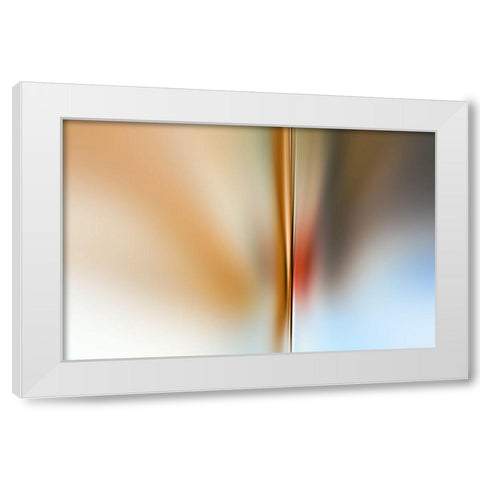 Sepera White Modern Wood Framed Art Print by Claes, Gilbert