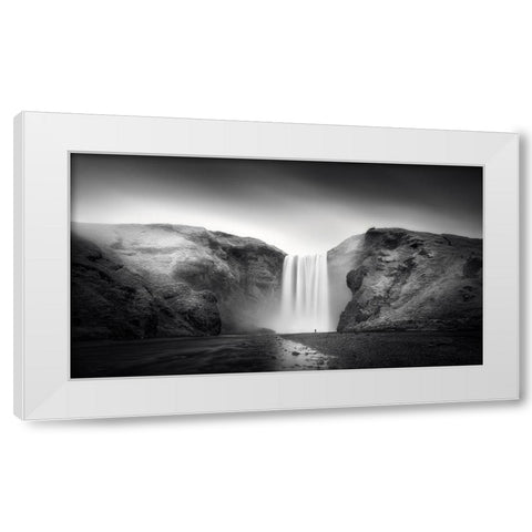 Power and Humility White Modern Wood Framed Art Print by Mitterwallner, Stefan