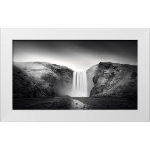 Power and Humility White Modern Wood Framed Art Print by Mitterwallner, Stefan