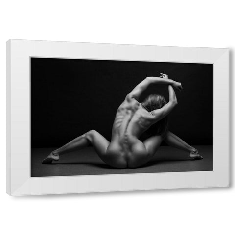 bodyscape White Modern Wood Framed Art Print by Belovodchenko, Anton