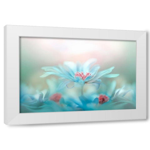 Fantasy White Modern Wood Framed Art Print by Parker, Jacky