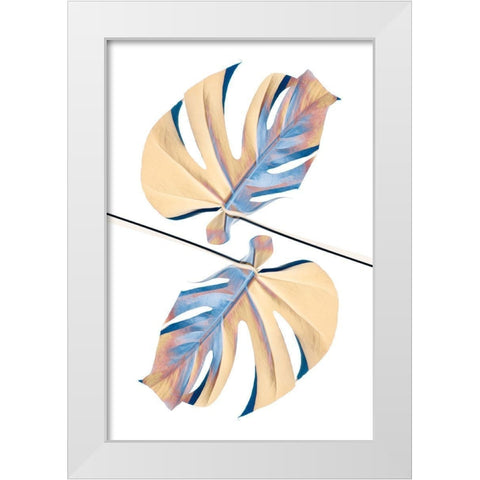 Ying Yang 07 White Modern Wood Framed Art Print by Artographie Studio