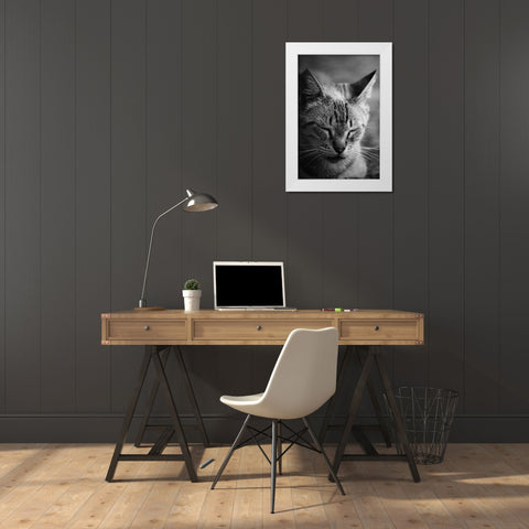 Close to the sunlight White Modern Wood Framed Art Print by Cambero Munoz, Jesus