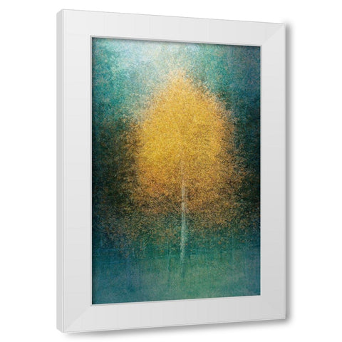 Young at heart White Modern Wood Framed Art Print by Holmstrom, Katarina