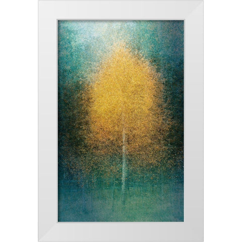 Young at heart White Modern Wood Framed Art Print by Holmstrom, Katarina