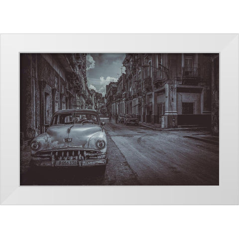 Back to the 60s White Modern Wood Framed Art Print by Morishige, Koji