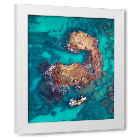 The Power of Nature White Modern Wood Framed Art Print by Topaz, Gilad