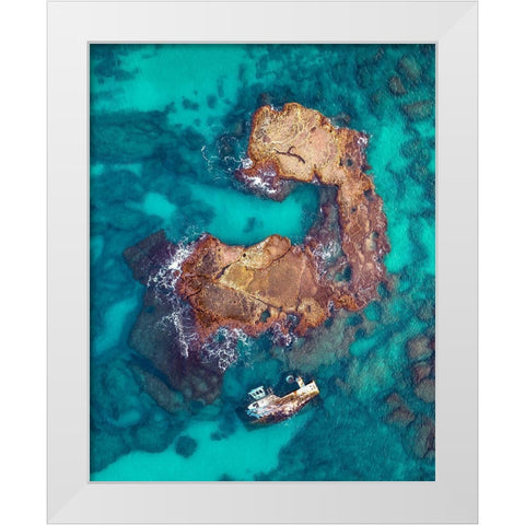 The Power of Nature White Modern Wood Framed Art Print by Topaz, Gilad