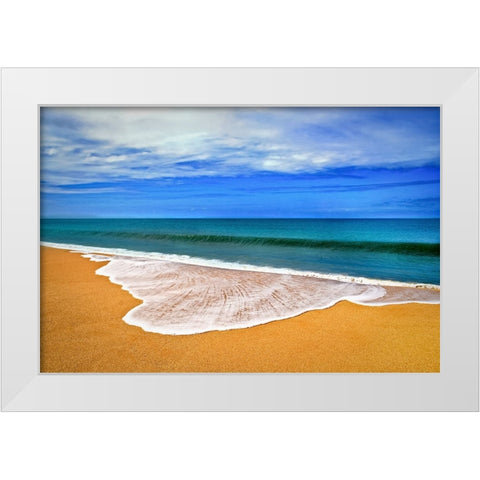 Room for Thoughts White Modern Wood Framed Art Print by el Gamal, Nanouk