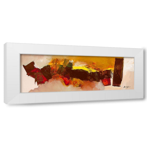 Terre brulee White Modern Wood Framed Art Print by Magis, Pascal