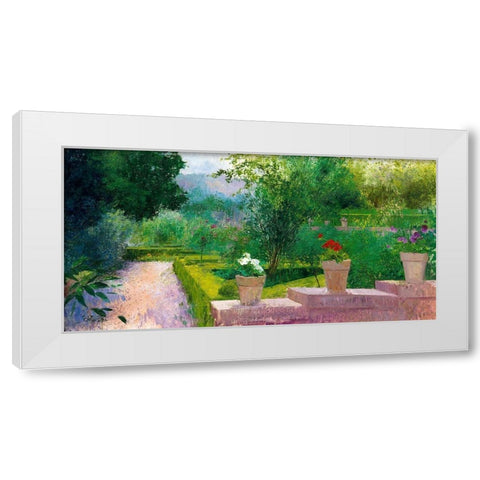 Granada I White Modern Wood Framed Art Print by Cereceda Martinez, Angeles