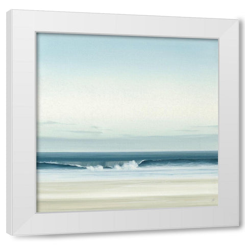 Song of the Sea III White Modern Wood Framed Art Print by Reader, Dawn