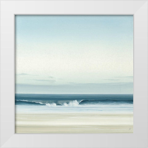 Song of the Sea III White Modern Wood Framed Art Print by Reader, Dawn