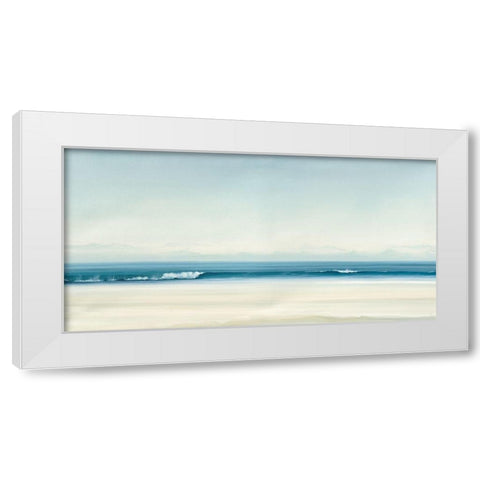 The other Side of the Atlantic White Modern Wood Framed Art Print by Reader, Dawn