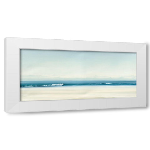 The other Side of the Atlantic White Modern Wood Framed Art Print by Reader, Dawn