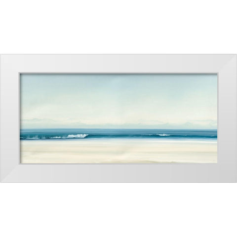 The other Side of the Atlantic White Modern Wood Framed Art Print by Reader, Dawn