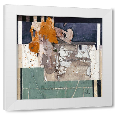 Spring III White Modern Wood Framed Art Print by Planker, Karin