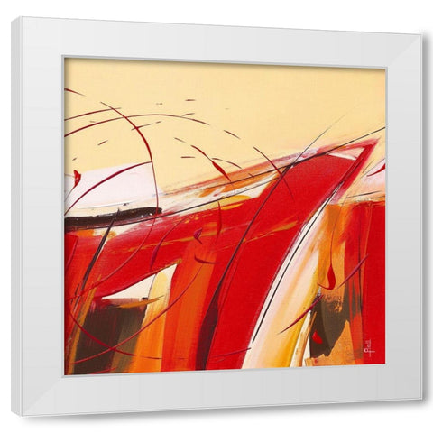 Evanescence II White Modern Wood Framed Art Print by Ball, Veronique