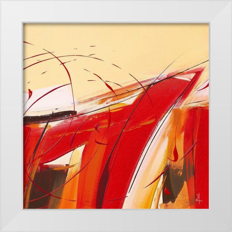 Evanescence II White Modern Wood Framed Art Print by Ball, Veronique