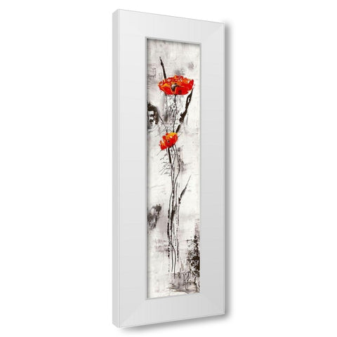 Reve fleurie III White Modern Wood Framed Art Print by Zacher-Finet, Isabelle